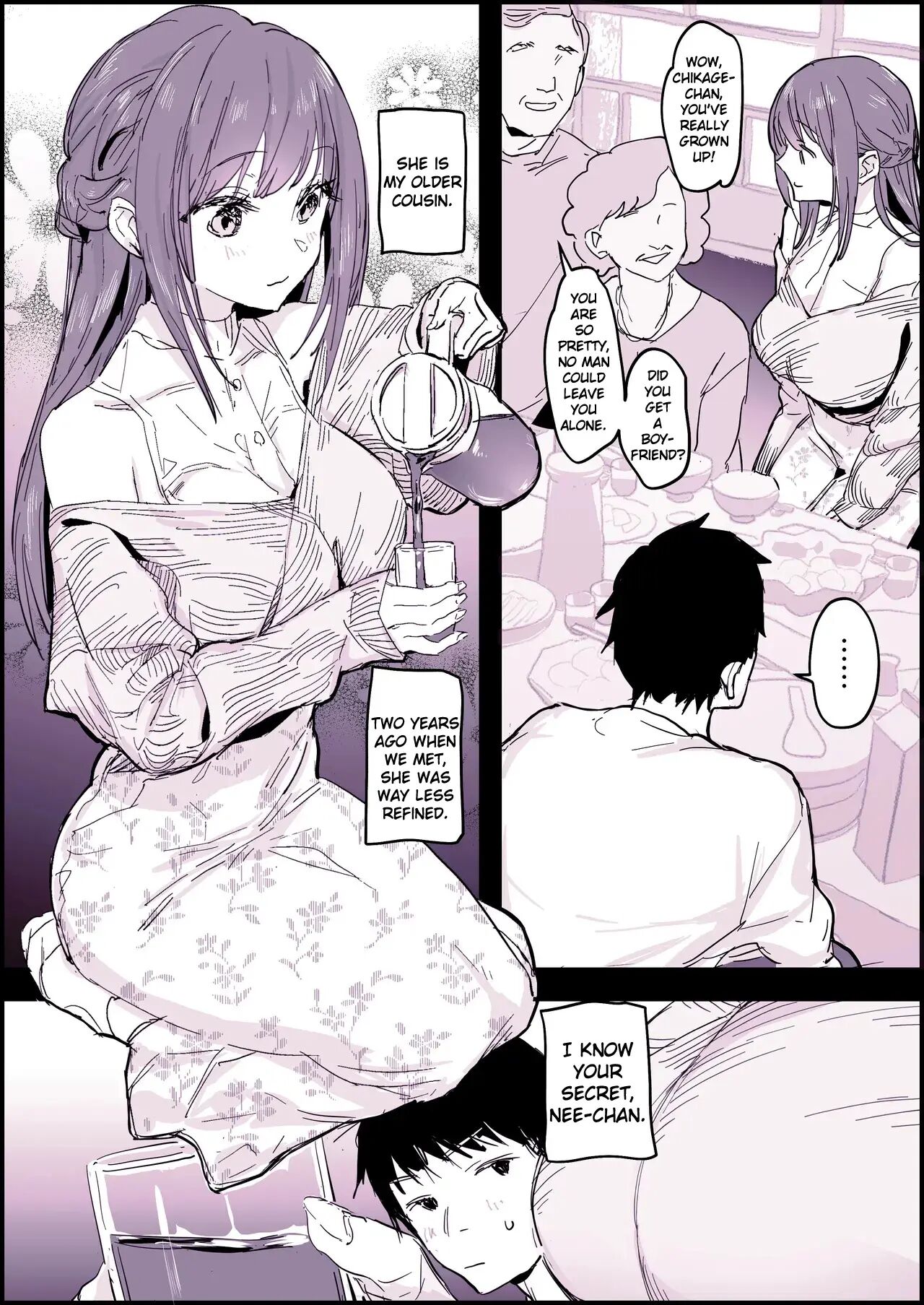 My Older Cousin Who Was Uploading Lewd Videos Chapter 1000 Page 1